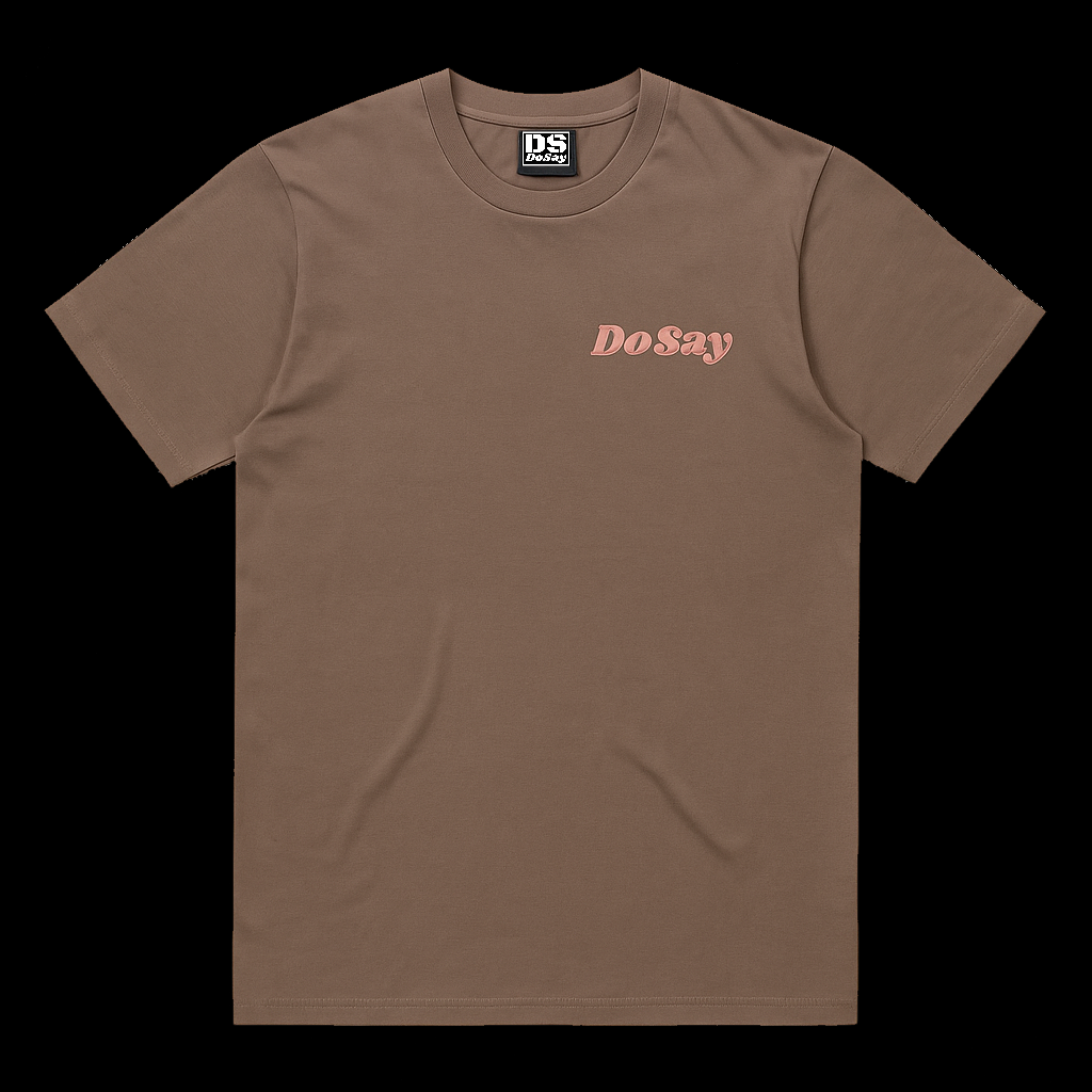 DoSay Puff Print T-Shirt - Walnut