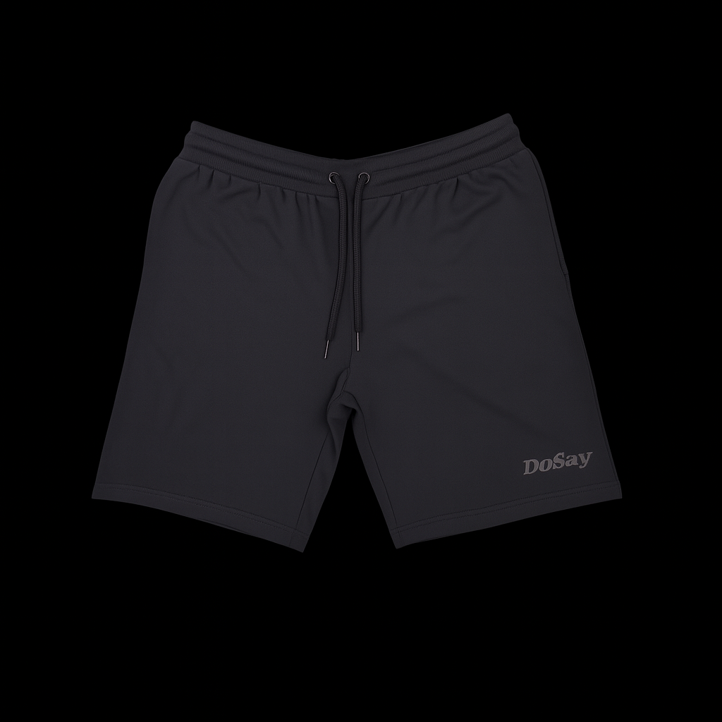 DoSay Puff Print Shorts – Black
