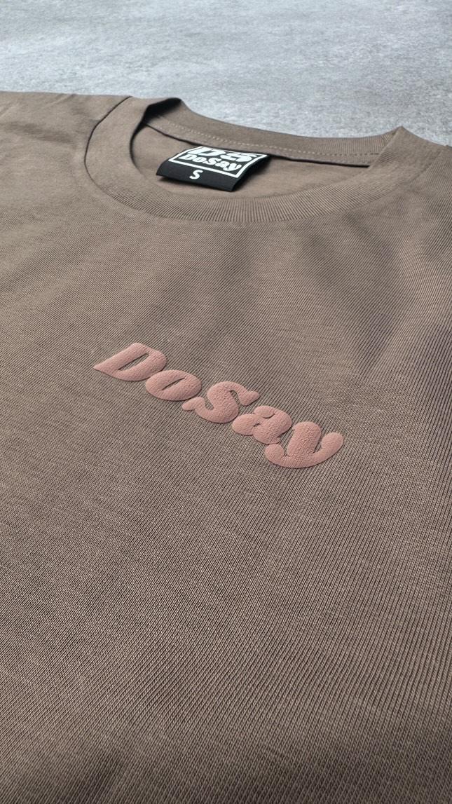 DoSay Puff Print T-Shirt - Walnut