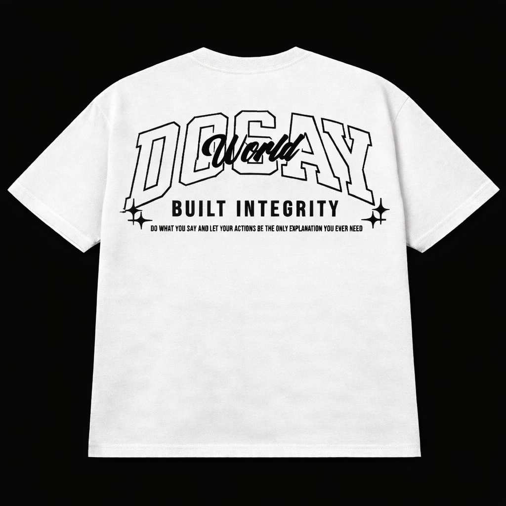 DoSay World T-Shirt - Faded White
