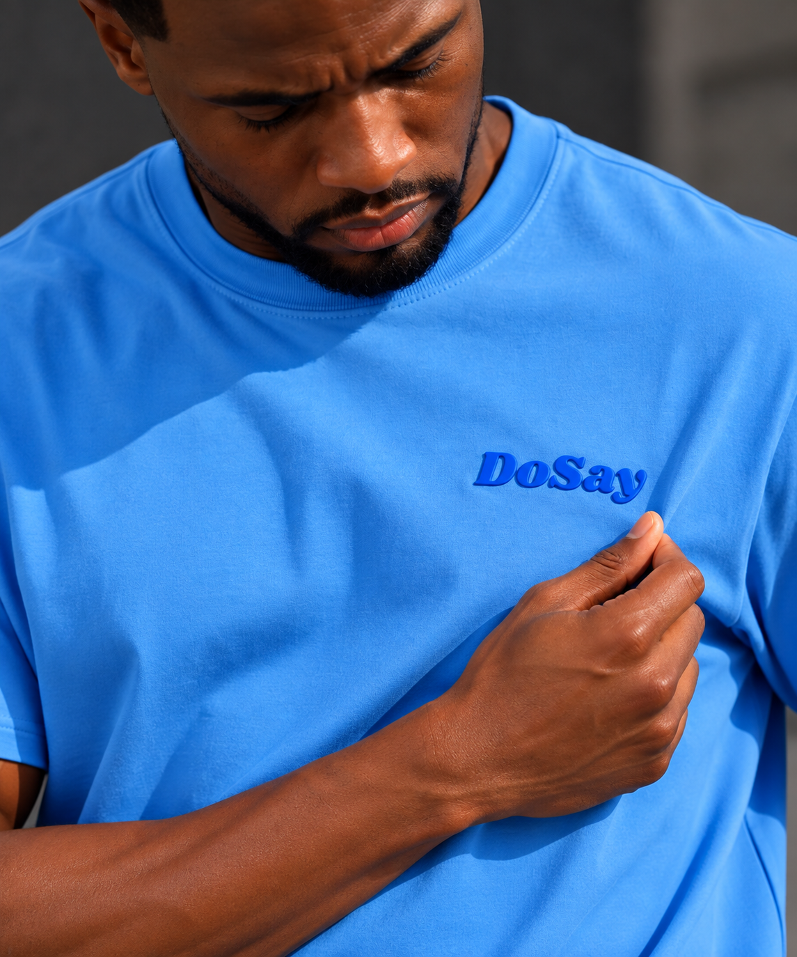DoSay Puff Print Set – Ocean Blue + Black
