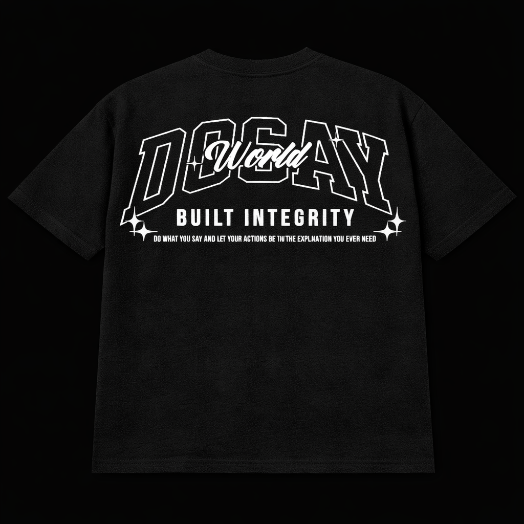 DoSay World T-Shirt - Faded Black