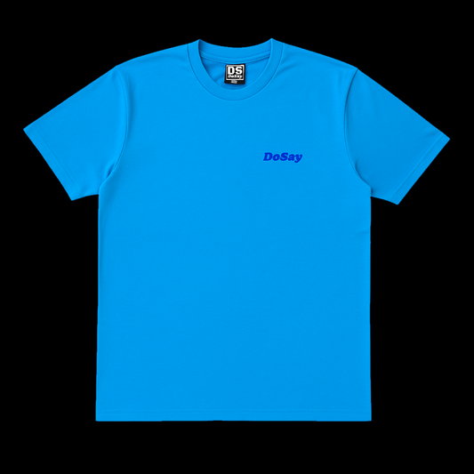DoSay Puff Print T-Shirt - Ocean Blue