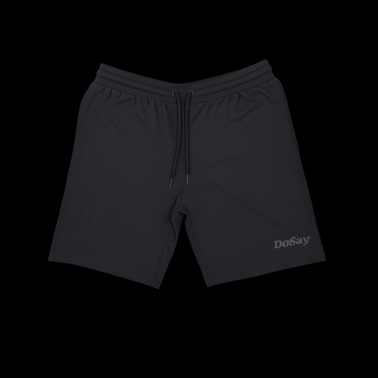 DoSay Puff Print Shorts – Black