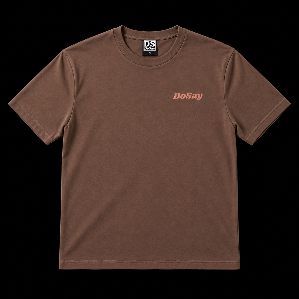 DoSay Puff Print T-Shirt - Walnut